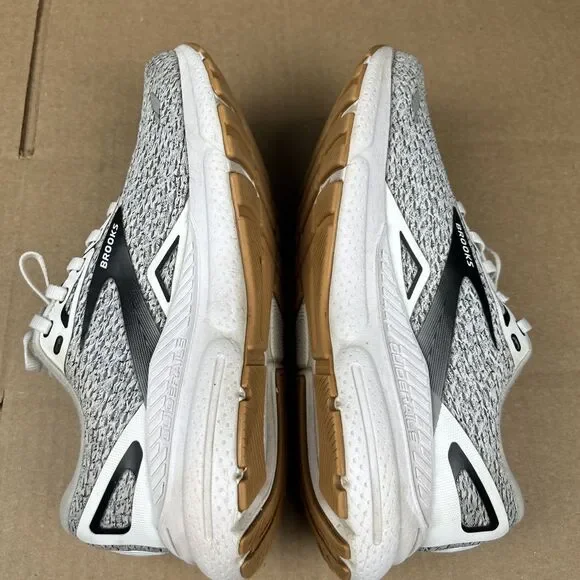 Brooks Adrenaline GTS 23 Women’s 9 Medium Grey White Athletic Training Shoes - Picture 7 of 12
